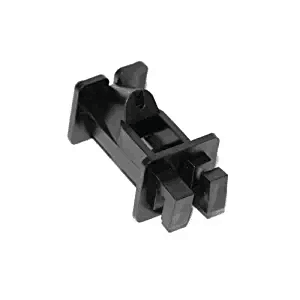 Braid 2 inch offset insulator- Black (25 per pk)