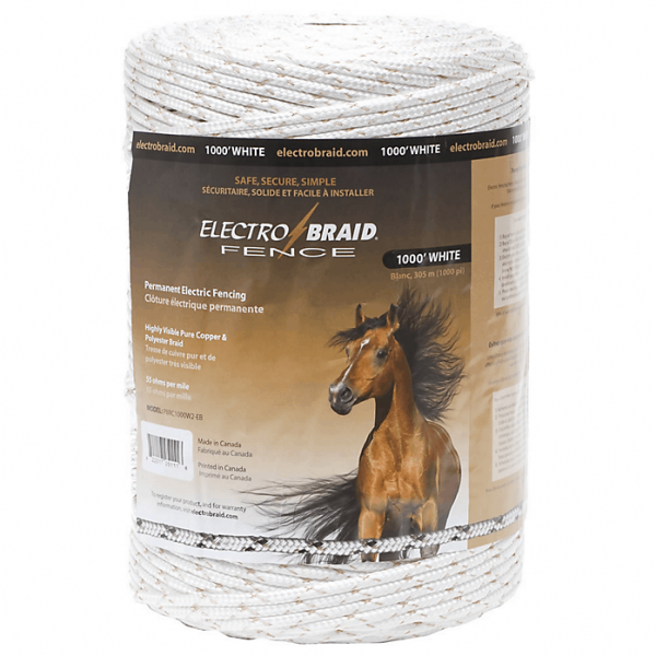 ElectroBraid 1000 ft Reel Electrobraid Fence